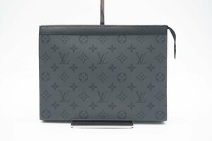 ☆安心の３大保証☆ ABランク ≪LOUIS VUITTON ルイ ヴィトン/クラッチバッグ≫ M69535 エクリプス リバース ポシェット ヴォワヤージュ MM