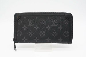 ☆安心の３大保証☆ ABランク ≪LOUIS VUITTON ルイ ヴィトン/ジッピーウォレット≫ M80558 モノグラム エクリプス トランク 美品 送料無料