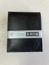 【新品・未使用】本革仕様　二つ折り財布_画像1