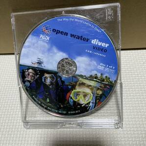 open water diver DVD PADI　スキューバダイビング オープンウォーターダイバー　