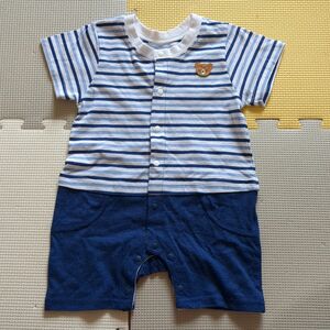 新品　半袖　プレオール　60 70 ベビー服 ロンパース カバーオール 男の子