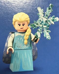  L sa Lego Disney mini figure 71024 Mini fig series 2 regular goods hole . snow. woman .