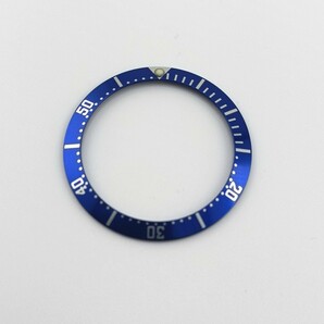 腕時計 修理交換用 社外部品 ベゼルインサート ブルー 青 【対応】オメガ シーマスター300 OMEGA