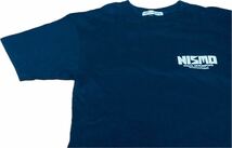 希少 レア ニスモ 旧ロゴ 初期ロゴ Tシャツ 半袖 NISMO 当時物 BNR32 BCNR33 BNR34 R32 R33 R34 旧車 XL 相当 ブラック 正規品_画像5