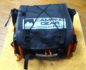 MOTOFIZZ* Mini Field Seat Bag beautiful goods * black / orange 