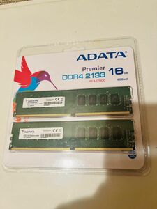 【新品未使用大特価】ADATA デスクトップ用増設メモリ DDR4-2133 PC4-17000 8G×2