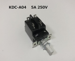 KDC-A04 電源スイッチ　5A 250V　新品 　送料180円