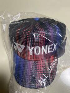 YONEX ALLJAPAN 限定キャップ ヨネックス オールジャパン （ブラックA）