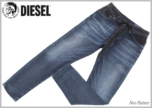 定価￥44,000 美品 DIESEL ディーゼル JOGG JEANS ジョグジーンズ NARROT D-NE 0678D コーデュロイ切替 スウェット デニムパンツ 28 メンズ