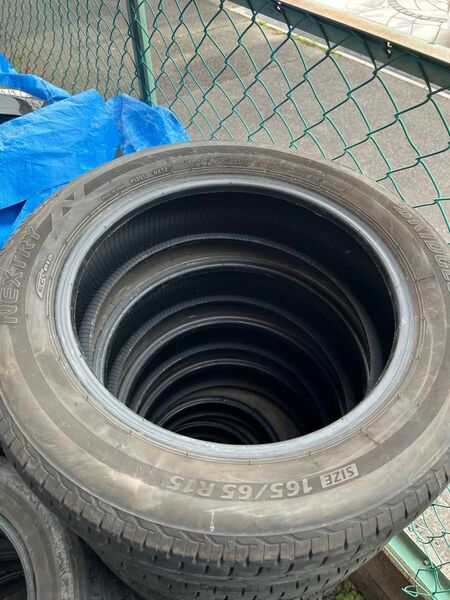 ブリヂストン ネクストリー 165/65r15 2020年製 7分山