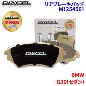 G30(セダン) JC20 JF20 BMW リア ブレーキパッド ディクセル M1254561 Mタイプブレーキパッド