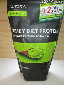 *ULTORA Ultra ho ei diet protein powdered green tea Latte manner taste 1000g unused!!