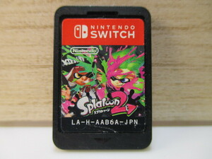 ☆任天堂 スイッチ スプラトゥーン2 カセットのみ!!