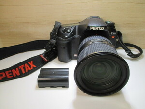 ☆PENTAX デジタル一眼カメラ smc DA 1:2.8 16-50 77㎜レンズセット(K20D-W)1460万画素 少々難あり③!!