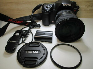 ☆PENTAX デジタル一眼カメラ smc DA 1:2.8 16-50 77㎜レンズセット(K20D-W)1460万画素 少々難あり⑦!!