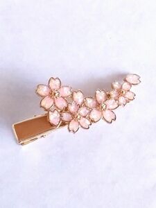 満開の桜ヘアクリップ