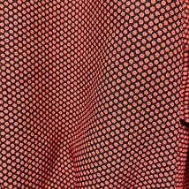 ヴィンテージ ワンピース M～Lサイズ 赤×ドット ELLE 日本製 昭和レトロ _画像8