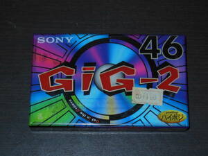 SONY ソニー　GiG-2　46　カセットテープ ハイポジ　