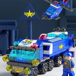 レゴ ブロック 警察 キット LEGO　互換品(ゆうパケ)