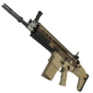 WE-TECH/CYBERGUN SCAR-H ガスブローバック DE【FN刻印】 ※発送まで1営業日になります。