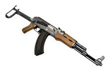 【限定！値下げ品】電動ガン　CYMA　AK47S（フェイクウッド）【180日間安心保証つき】_画像4