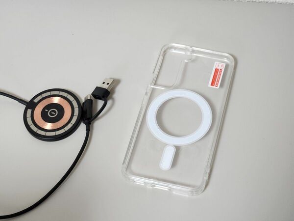 Galaxy S22 ケース ワイヤレス充電 マグネット Magsafe SC-51C SCG13