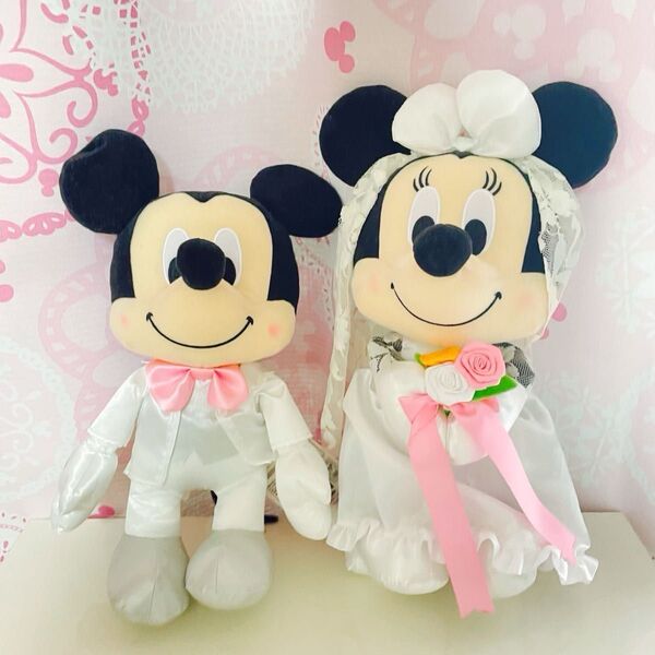 ディズニー ぬいぐるみ ミッキーミニー セガ