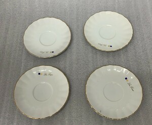 A1067→pearl china オーロラパール　4皿セット 食器