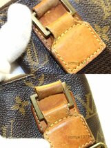 希少美中古■LOUIS VUITTON モノグラム ポシェットボスフォール レザー ショルダーバッグ ルイヴィトン■0509rr18237_画像9