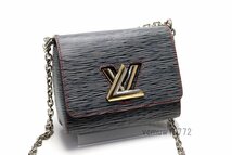 近年モデル希少美中古■LOUIS VUITTON エピ ツイストPM レザー チェーンショルダーバッグ ルイヴィトン■0502mo22267_画像4