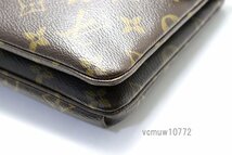 近年モデル希少美中古■LOUIS VUITTON モノグラム トワイス レザー ショルダーバッグ ルイヴィトン■0509sn23601_画像5