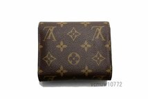 近年モデル希少美中古■LOUIS VUITTON モノグラム ポルトフォイユアリアンヌ レザー 3つ折り財布 ルイヴィトン■0509za1638-4M_画像2