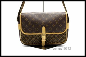 希少美中古■LOUIS VUITTON モノグラム コンゴPM レザー ショルダーバッグ ルイヴィトン■0516cr17359