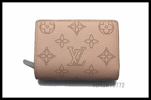 RFIDタグ近年希少美中古■LOUIS VUITTON マヒナ ポルトフォイユクレア レザー 2つ折り財布 ルイヴィトン■0516pr2120896