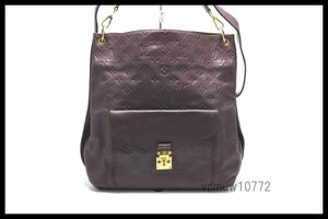 近年モデル希少美中古■LOUIS VUITTON モノグラムアンプラント メティス レザー 2way ショルダーバッグ ルイヴィトン■0523oo22014