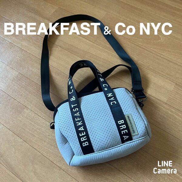 BREAKFAST & Co NYC 2wayショルダーバック　人気グレー