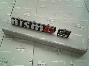 日産純正 K13 マーチ nismo S専用 nismo Sフロントエンブレム 新品 MARCH