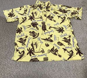東洋エンタープライズ サンサーフ COOLMAX 半袖鹿の子 オープン シャツ 日本製 SS78967 半袖ポロシャツ メンズMサイズ
