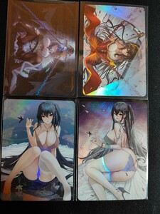 1 start azur lane large .ACG card fan art free shipping anonymity delivery 