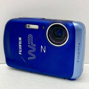 【ジャンク】FUJIFILM FINEPIX Z33WP ブルー バッテリー 充電器付 コンパクトデジタルカメラ コンデジ デジカメ 富士フイルム 中古品