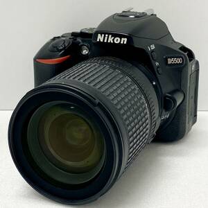 【動作確認済み】 Nikon D5500 ボディ レンズ DX AF-S NIKKOR 18-135mm 1:3.5-5.6G ED バッテリー2個 デジタル一眼レフカメラ 中古品