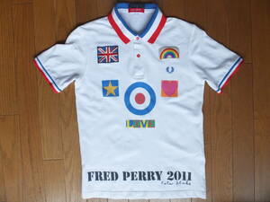 [Fred Perry] Fred * Perry рубашка-поло Peter * break England производства Size:36