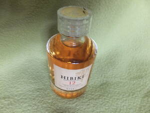  【サントリー】 響 HIBIKI 12年 ウィスキー ミニチュアボトル 43度 50ml 未開栓