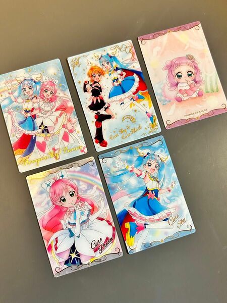 プリキュア ウエハース カード17枚セット