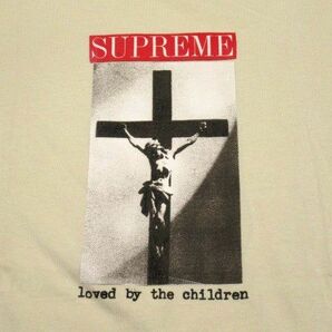 美品 20SS Supreme Loved By The Children Tee Mサイズ Tシャツ Natural ナチュラルの画像5