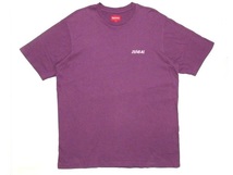 23SS Supreme Washed Script S/S Top Mサイズ ウォッシュ スクリプト 半袖 Tシャツ Purple パープル_画像3