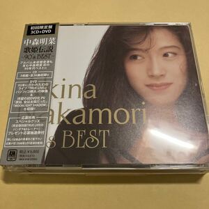 ☆帯付☆ 中森明菜 / 歌姫伝説 90’s BEST 初回限定盤　3CD+DVD