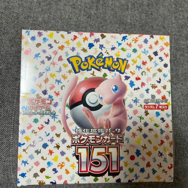 ポケモンカード151 1BOXシュリンク付き