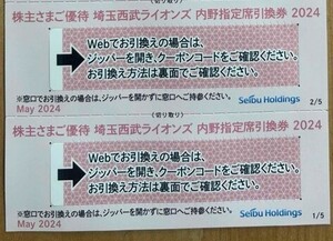 西武ライオンズ　内野　株主優待