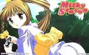 3-g10　Milky Season_08●テレカ